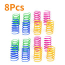 Kitten Coil Spiral Springs Cat Toys Interactive  Gauge Cat Spring Toy Colorful Springs Cat Pet Toy Pet Products